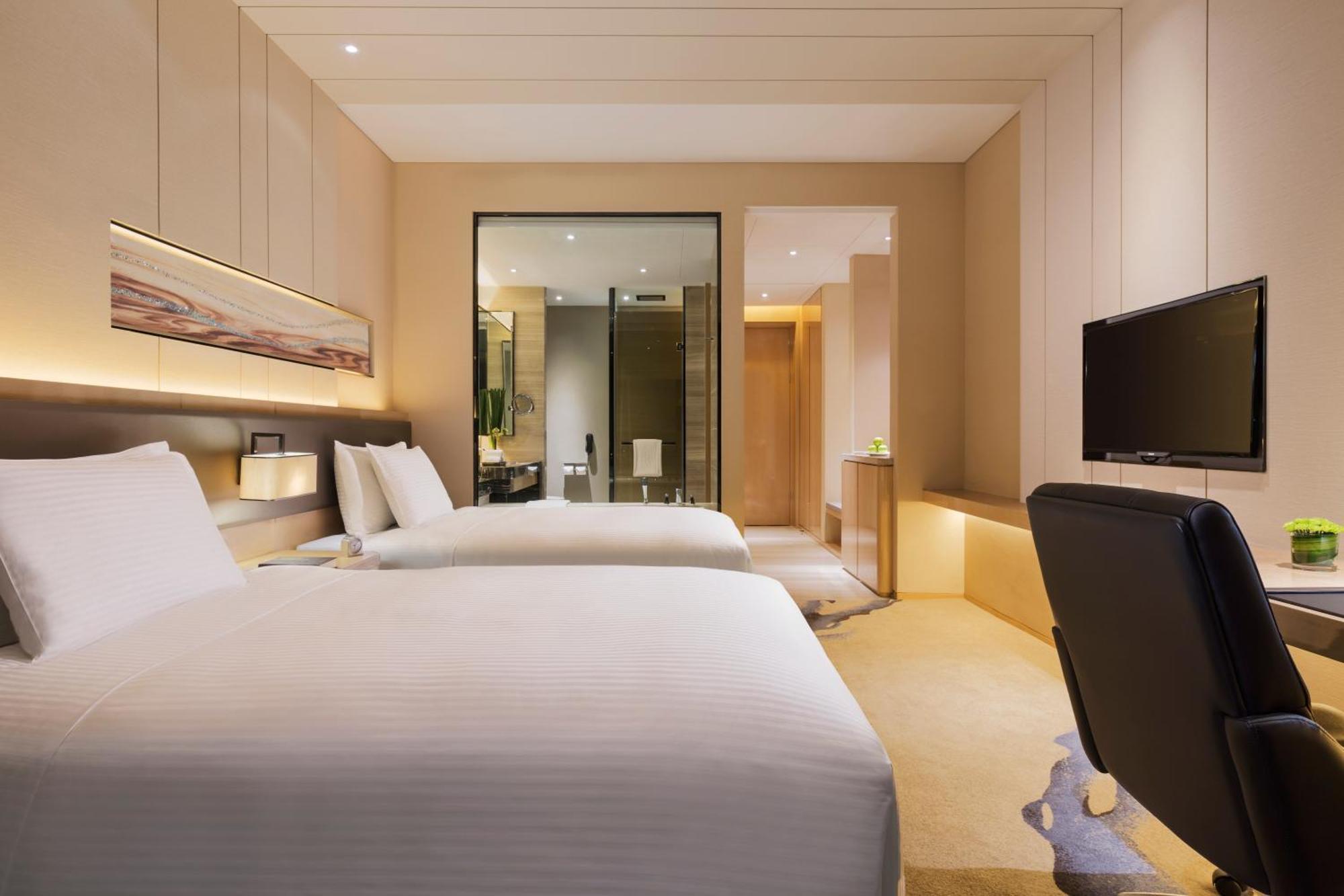 Hotel Wanda Realm Bengbu Esterno foto