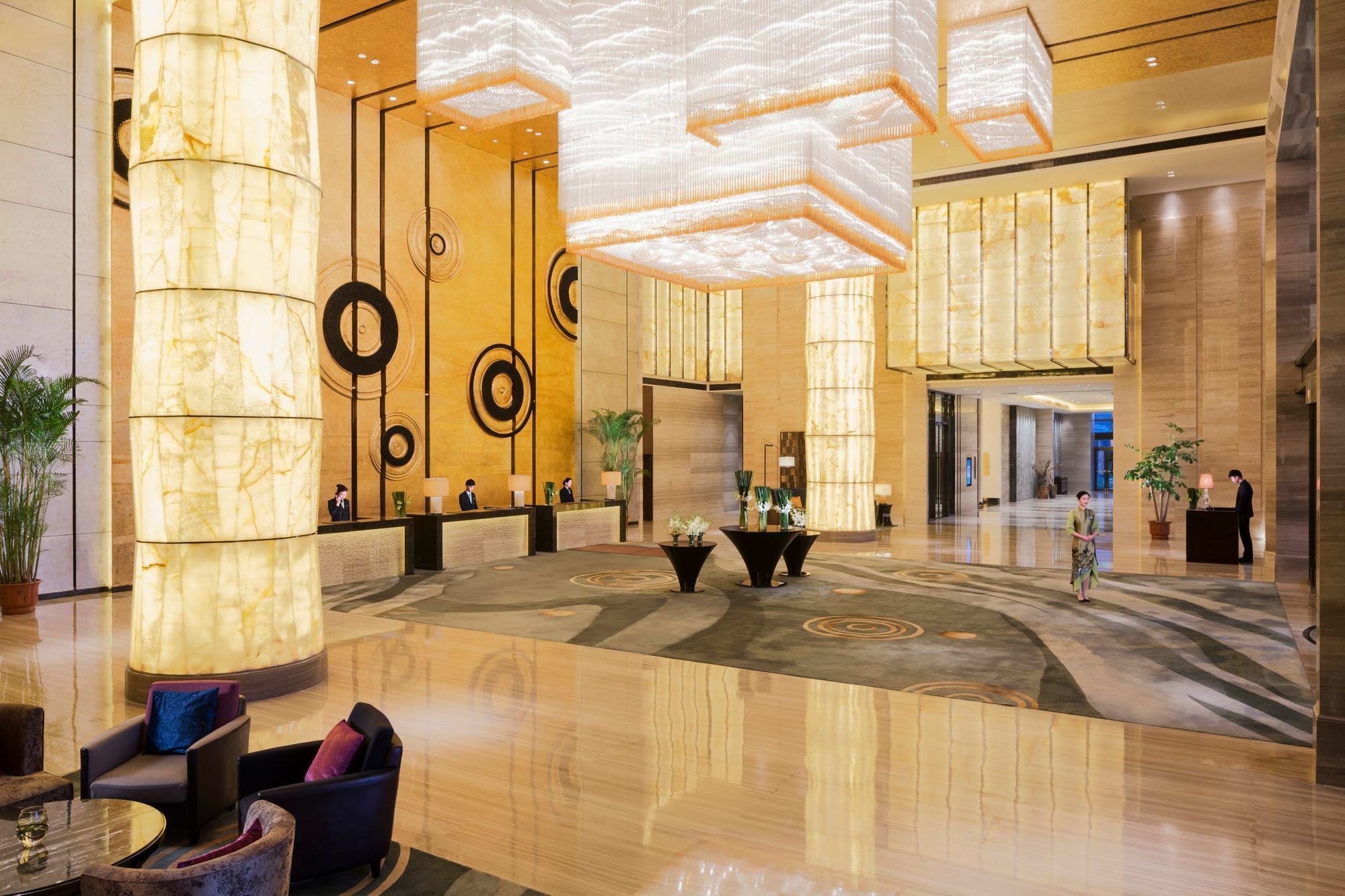 Hotel Wanda Realm Bengbu Esterno foto